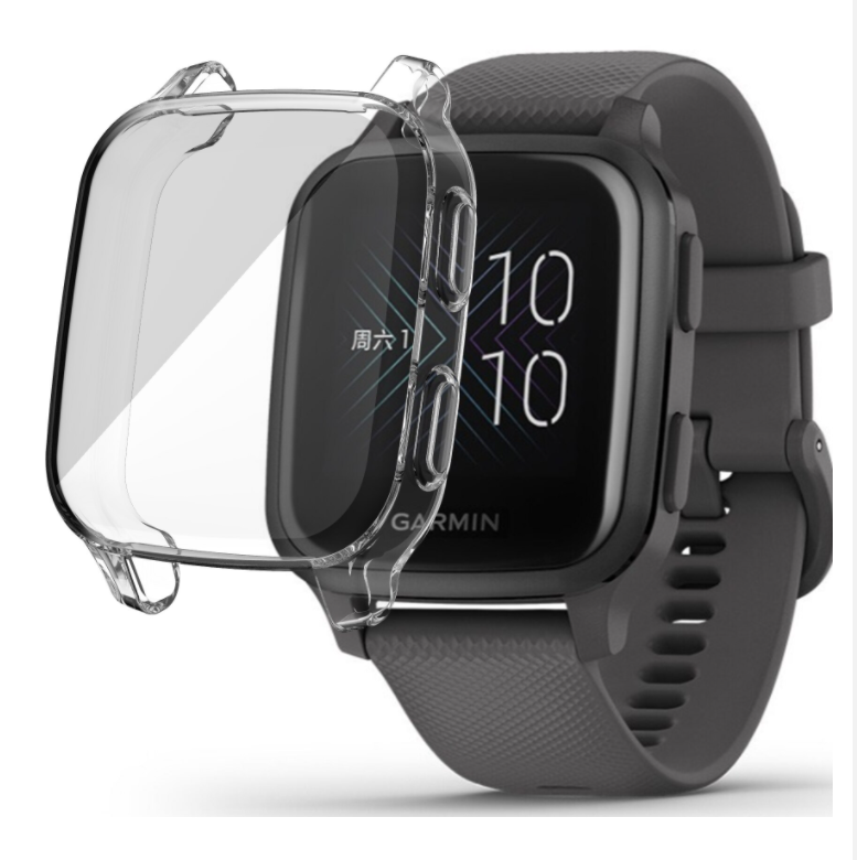 Garmin Venu Sq klar beskyttelsesetui for smartklokke