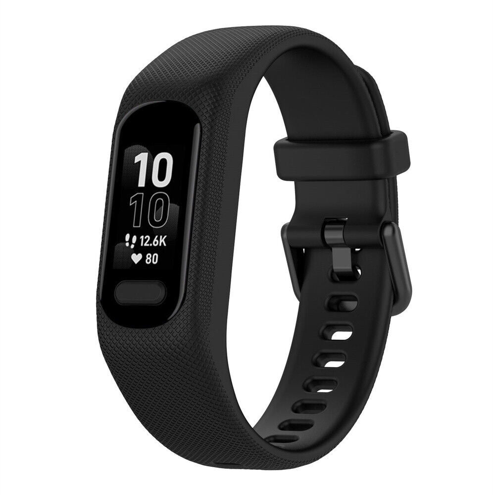 Garmin Vivosmart 5 Black Silicone Band Replacement