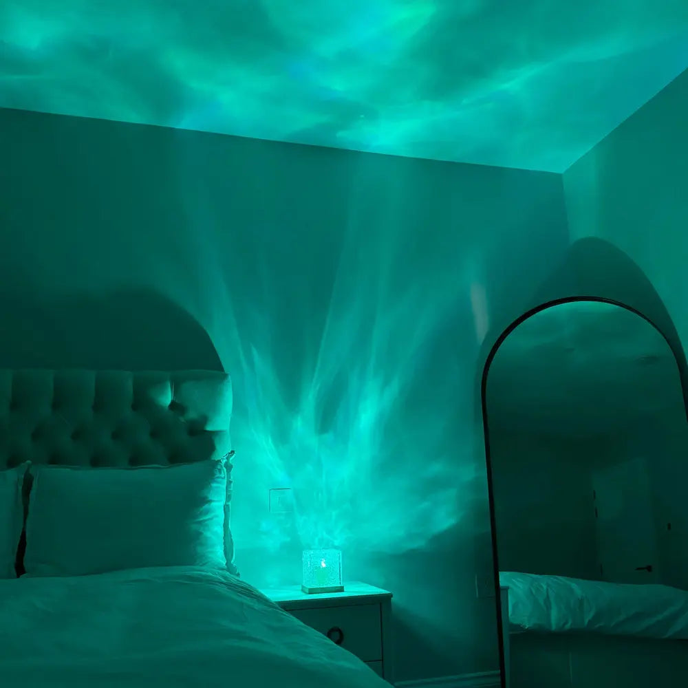Molten Glass Cube Lamp | Ormexis