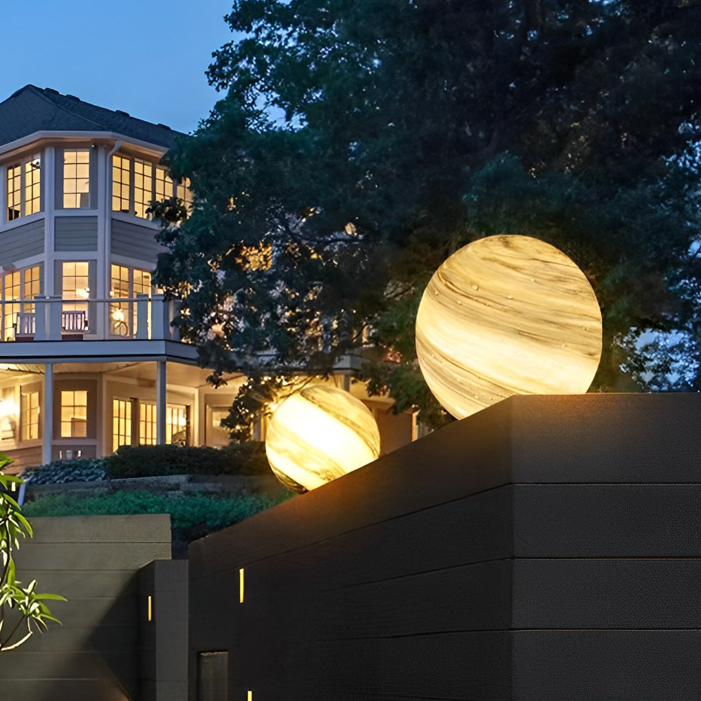 Astral Marble Patio Light | Ormexis