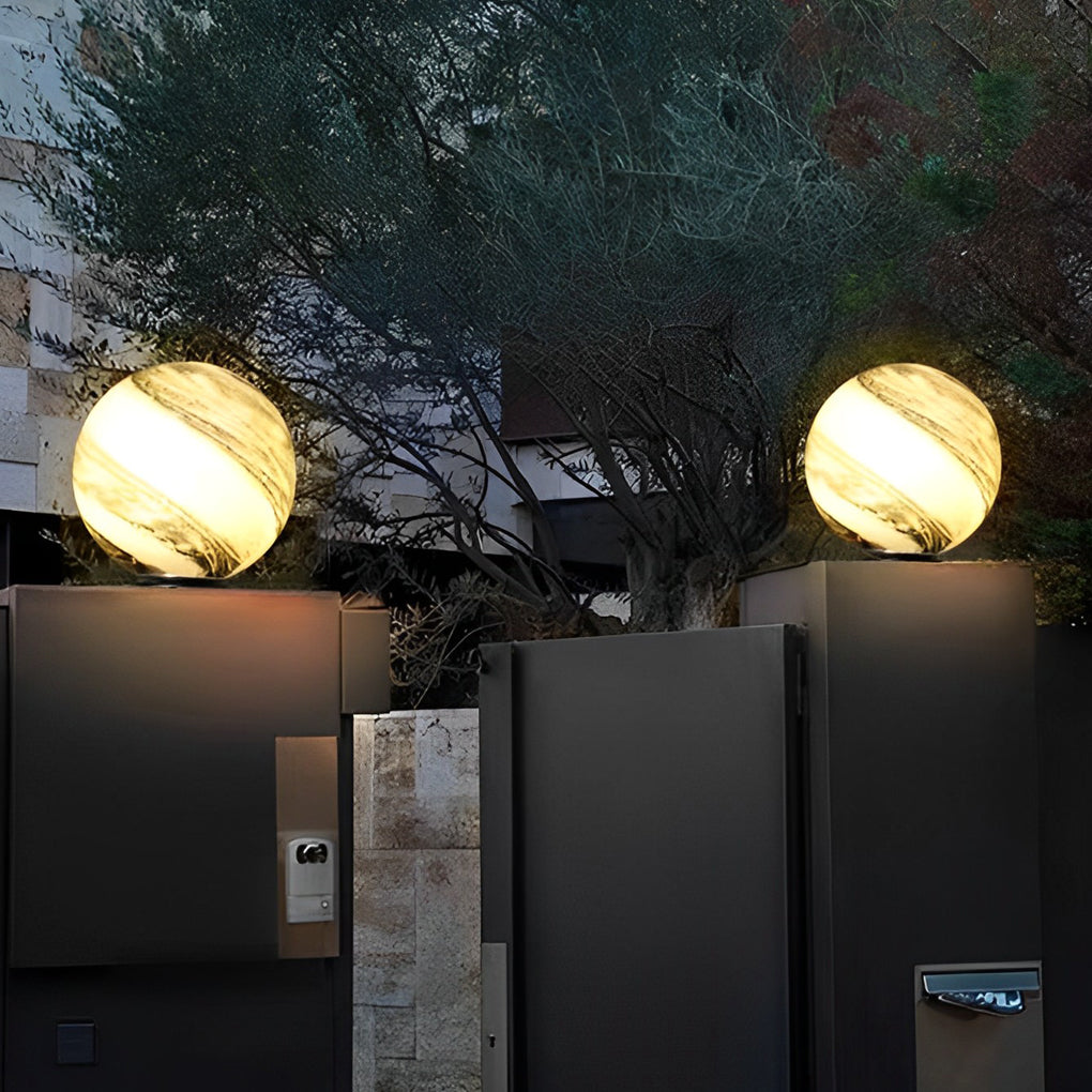 Astral Marble Patio Light | Ormexis