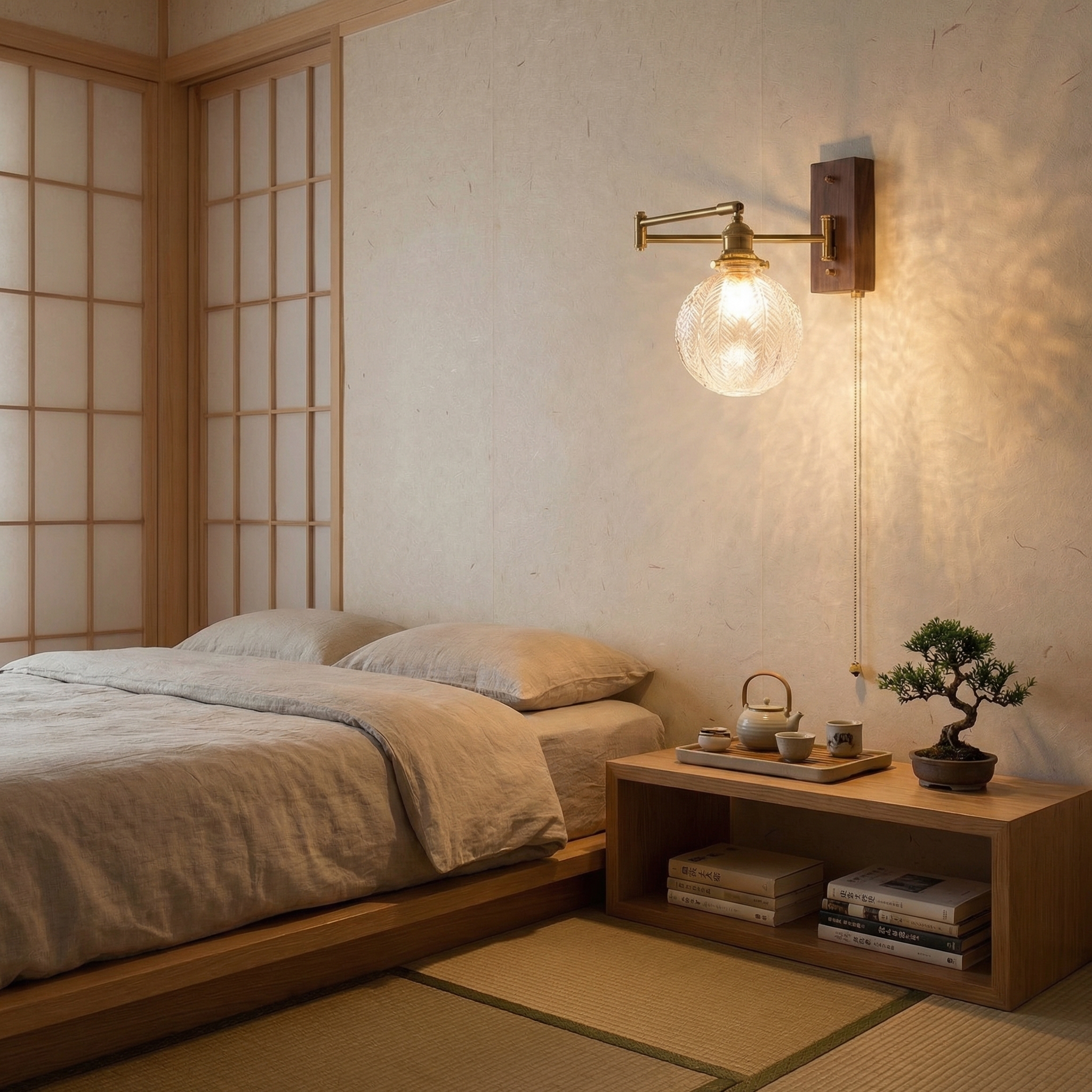 Északi stílusú sárgaréz fali lámpa üveggömb búrával | Ormexis