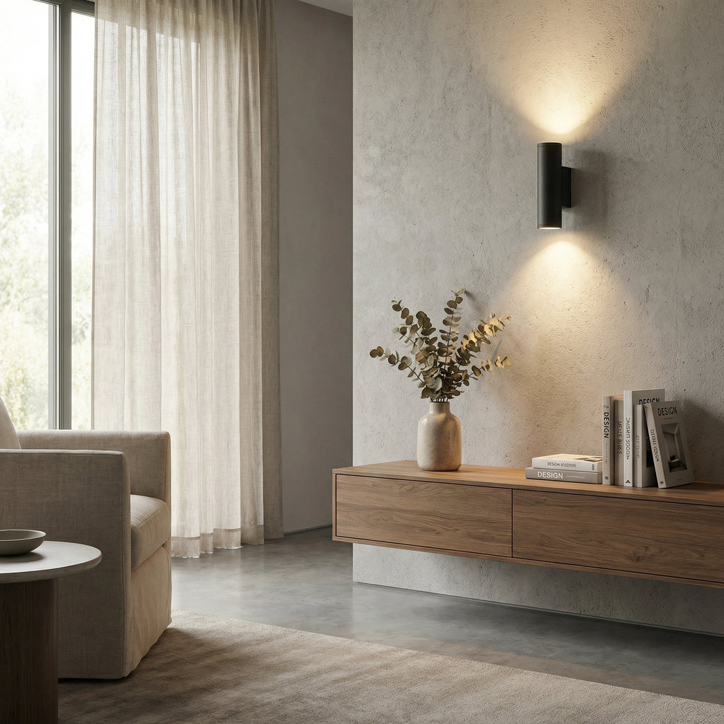 Applique murale LED cylindrique moderne | Ormexis