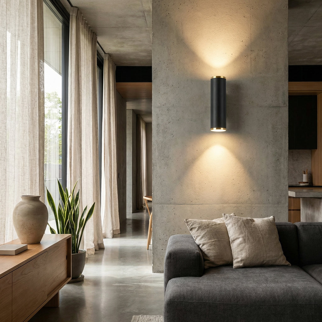 Applique murale LED cylindrique moderne | Ormexis
