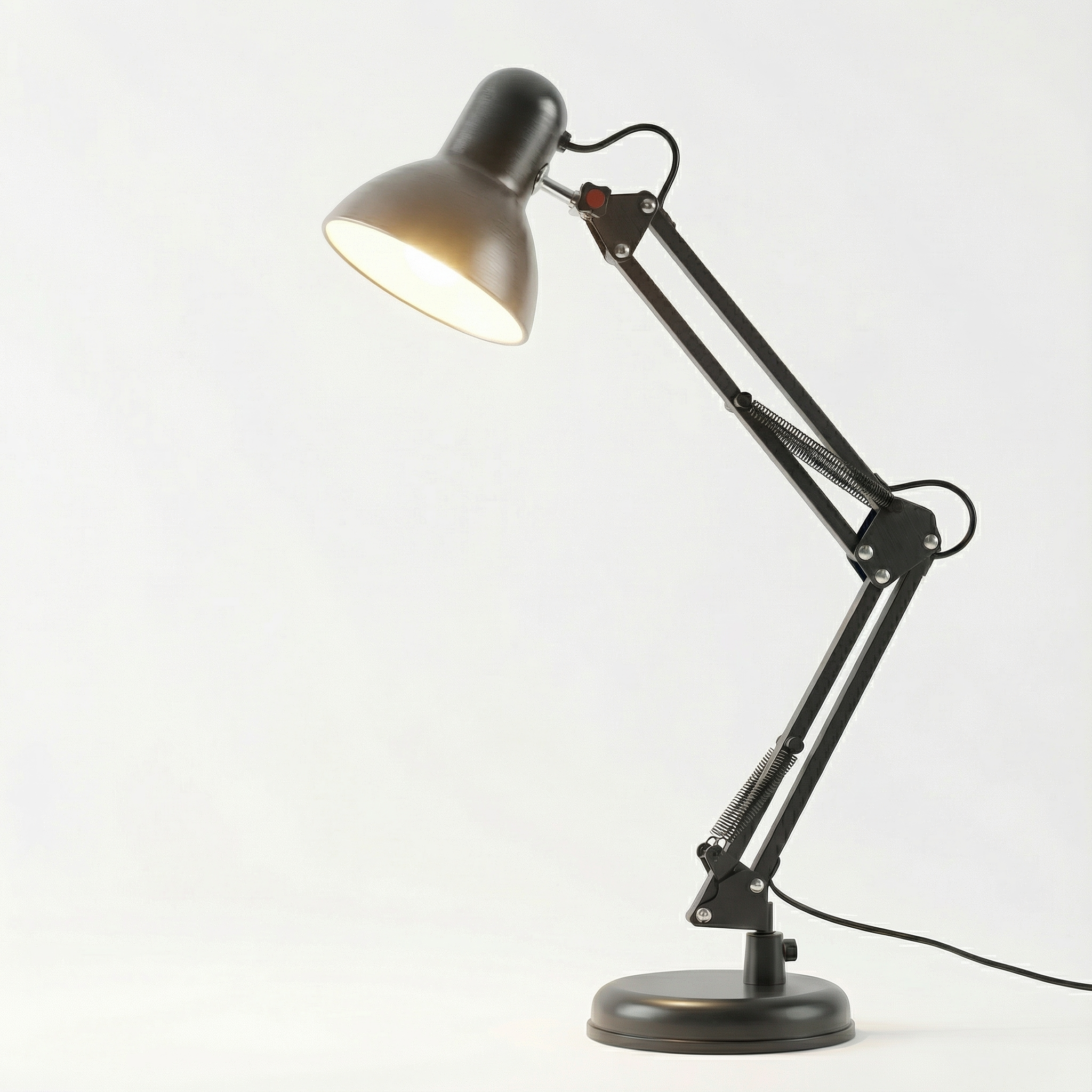 Adjustable Folding Arm Desk Lamp with Long Reach - Ormexis