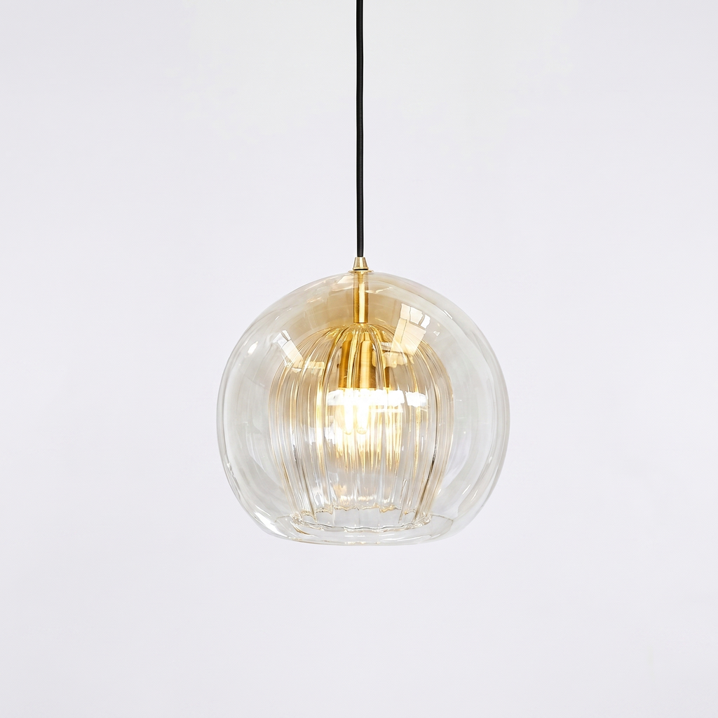 Moderne glasspendellampe 25 cm | Ormexis