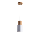 Nordic Wood Cylinder Pendant Light | Ormexis