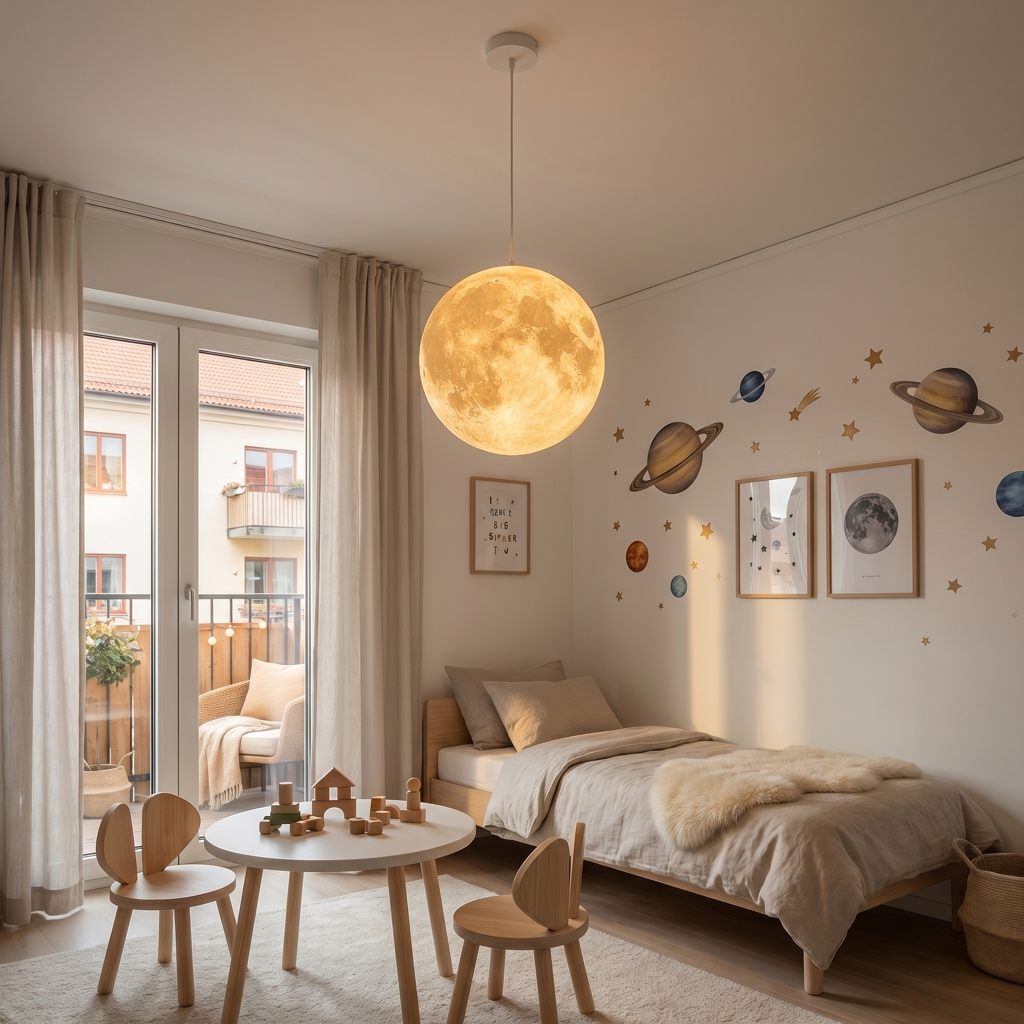 Suspension lunaire 3D | Ormexis