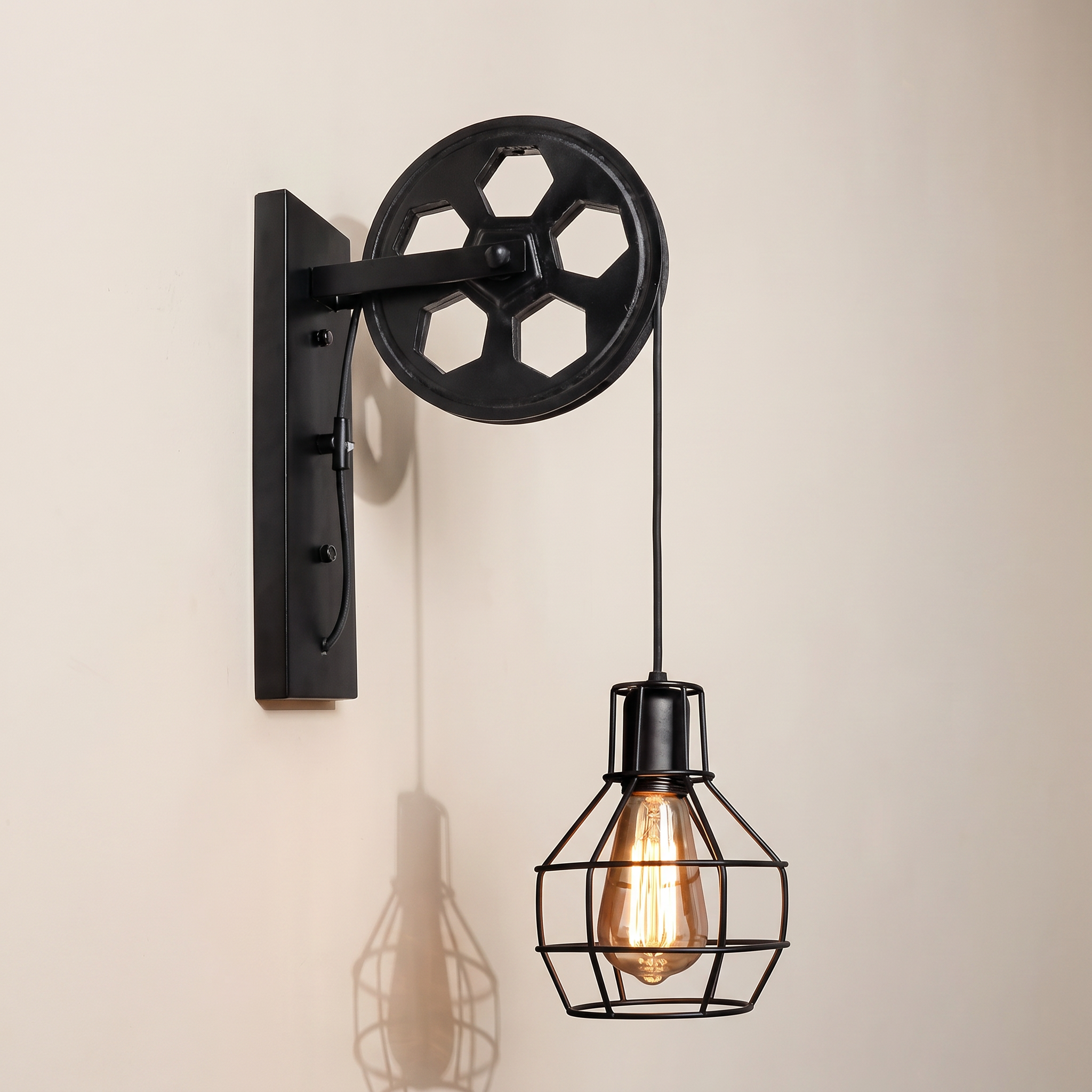 Lumină de perete industrială retro | Ormexis