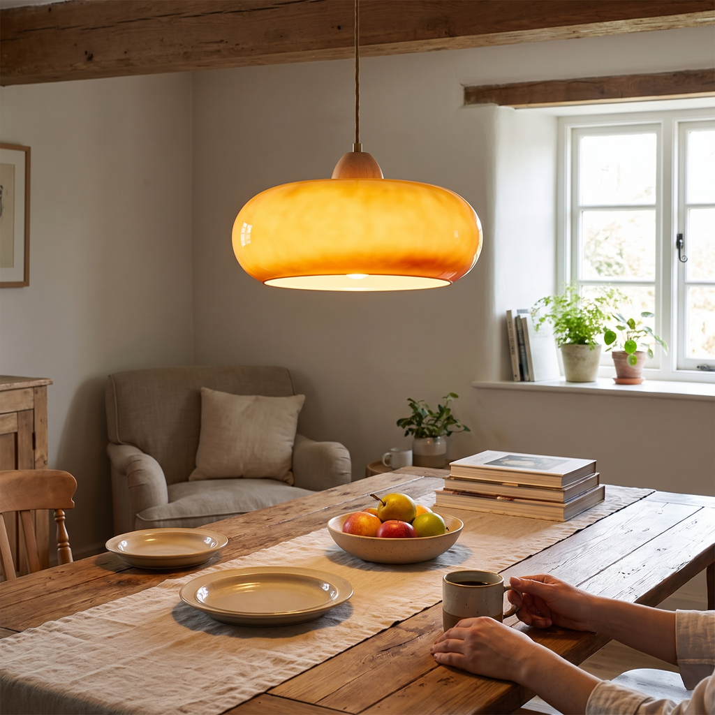 Bauhaus-schijfplafondlamp | Ormexis