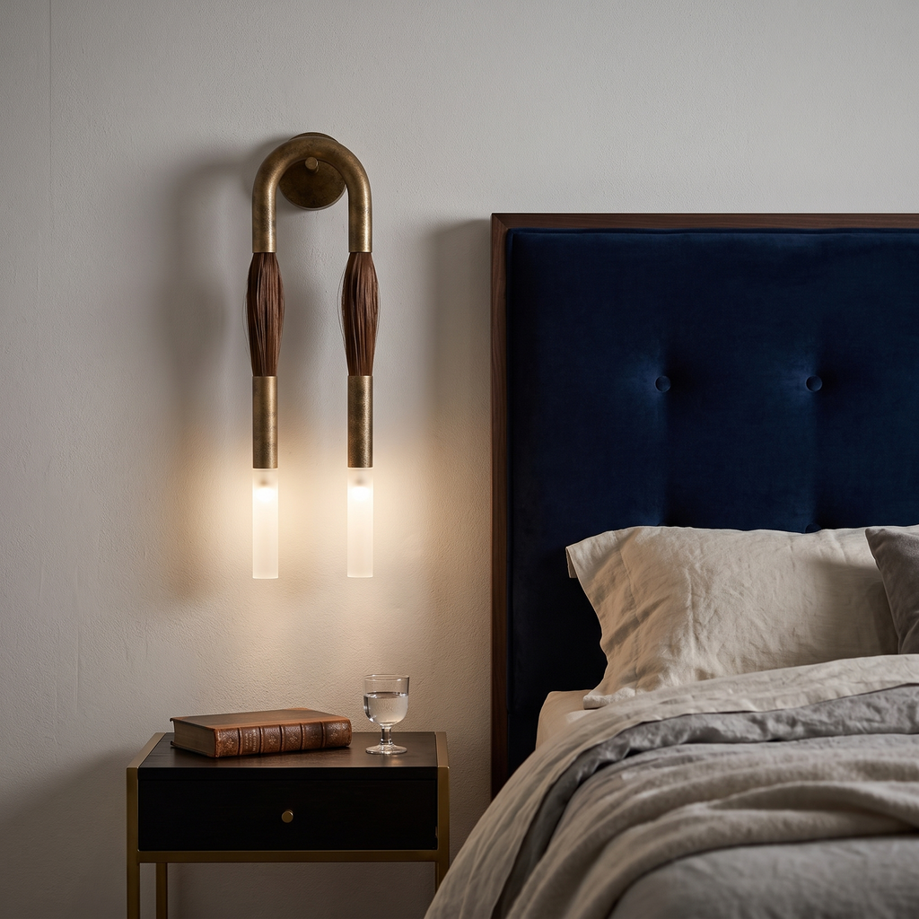 Comtesse vegglampe i akryl med frynser | Ormexis