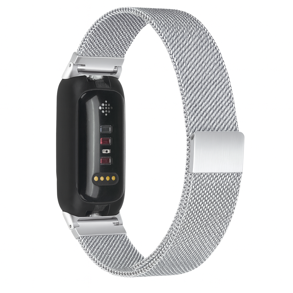 Fitbit Inspire 3 Edizione con Cinturino Milanese Finitura Argento
