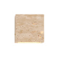 Travertine Cube Wall Sconce | Ormexis