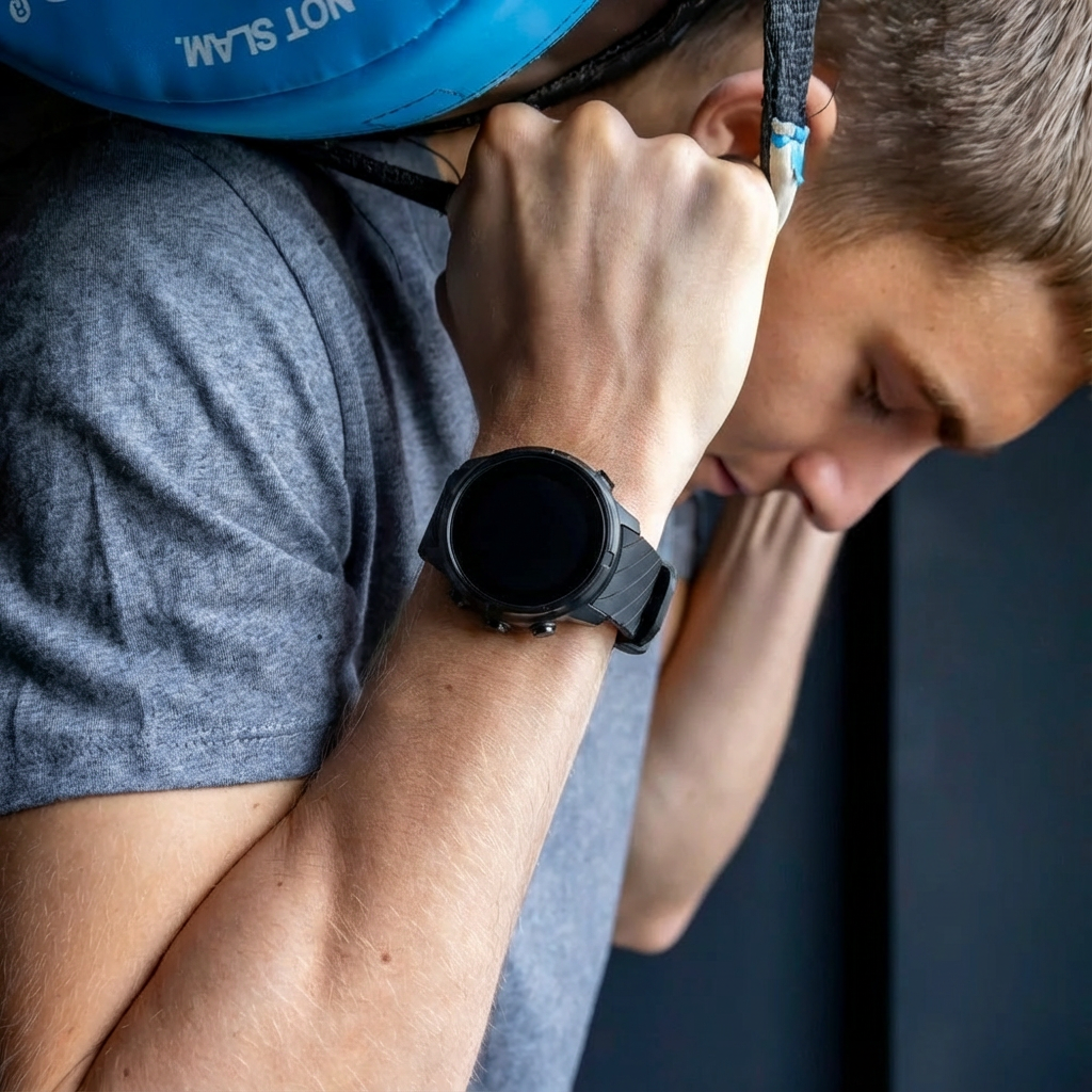 Suunto 9 Baro Correa de Silicona Negra para Relojes Inteligentes