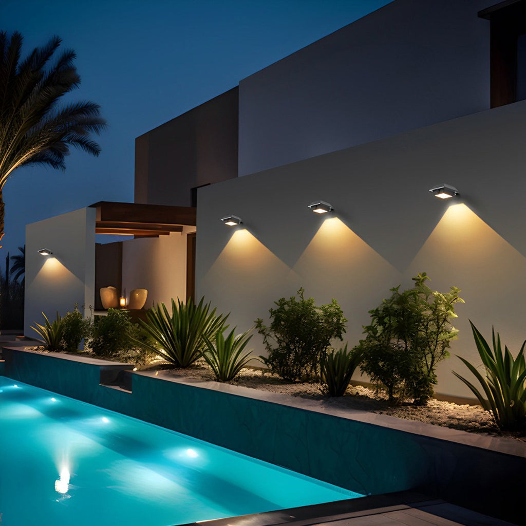 Angled Beam Outdoor Wall Light | Ormexis