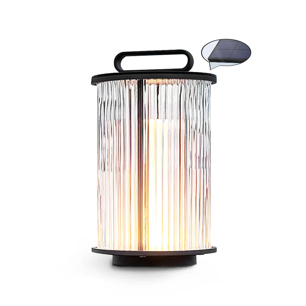 Lumière de lanterne en roseau radieux | Ormexis