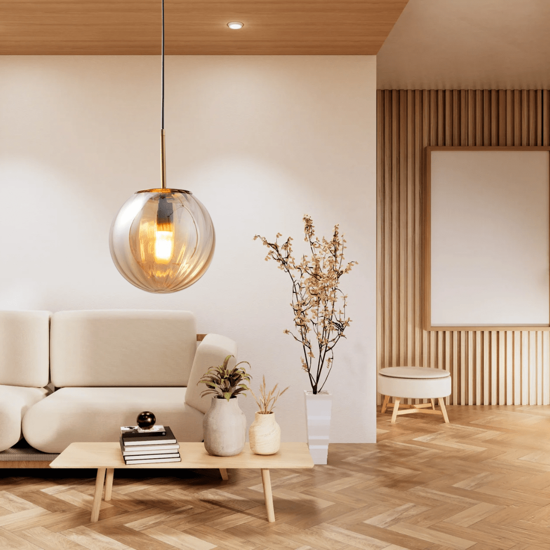 Aero Glas Kugellampe Ambientebeleuchtung für Schlafzimmer und Esszimmer