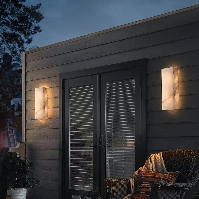 Luminaire d’ambiance en pierre texturée Astrelune | Ormexis