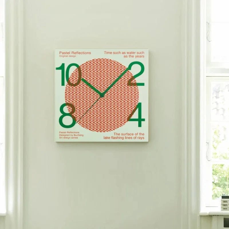 Zigzag Dial Wall Clock | Ormexis