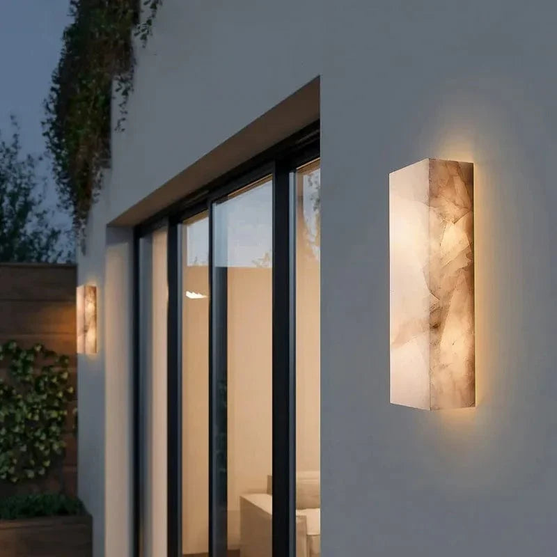 Luminaire d’ambiance en pierre texturée Astrelune | Ormexis