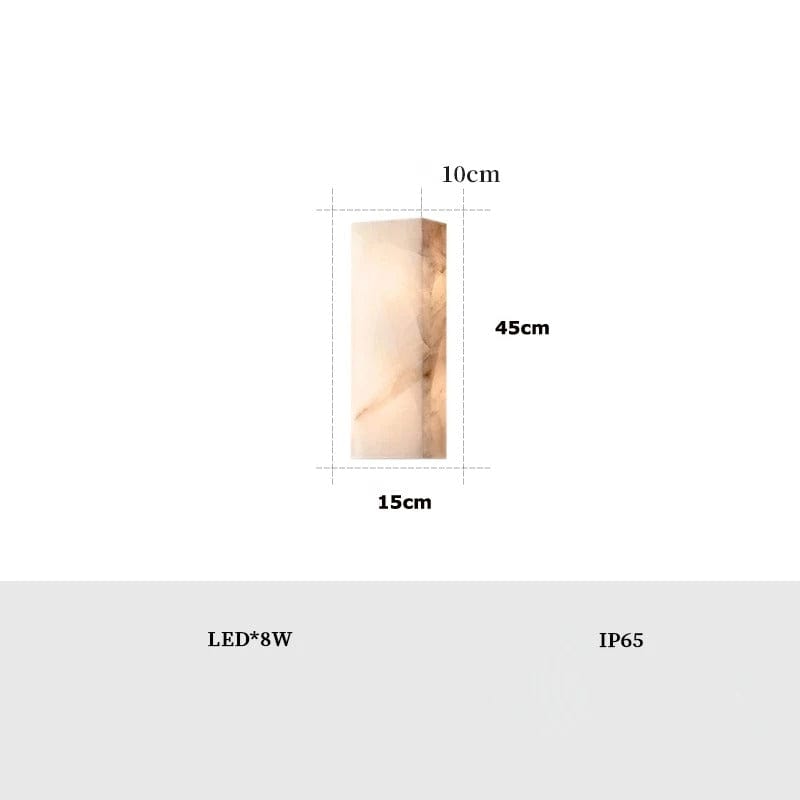Luminaire d’ambiance en pierre texturée Astrelune | Ormexis