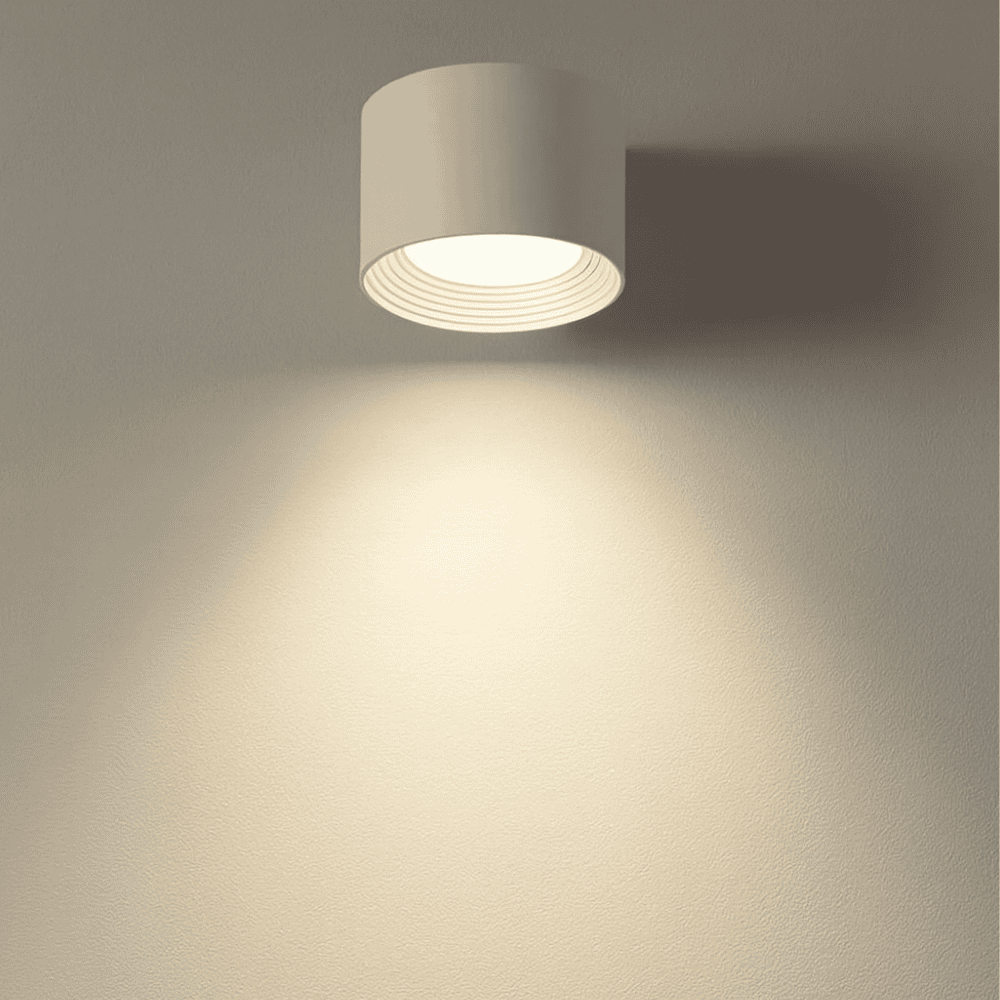 Aurora vegglampe med nordisk design, trådløs og oppladbar
