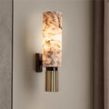 Wandleuchte aus Alabaster und Messing | Ormexis