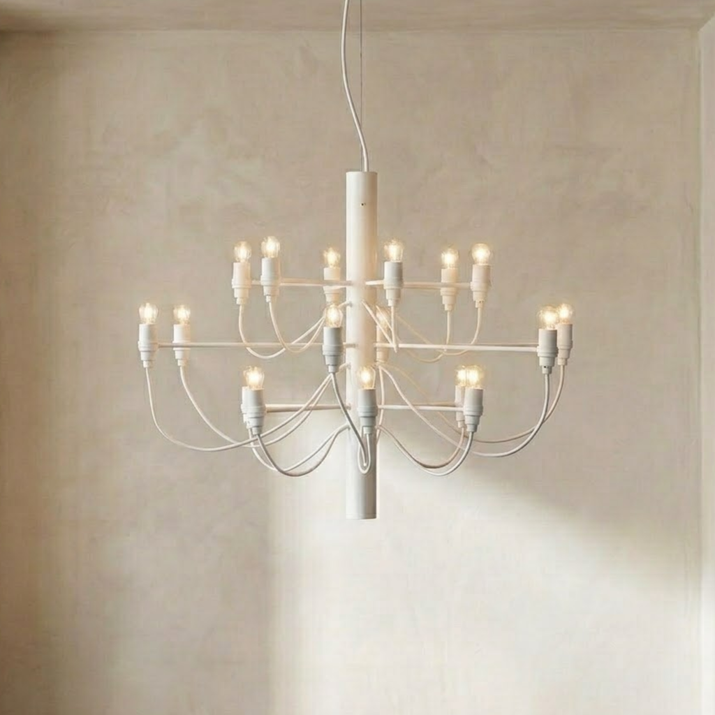 Candelabru LED cu două niveluri, în stil Mid-Century | Ormexis