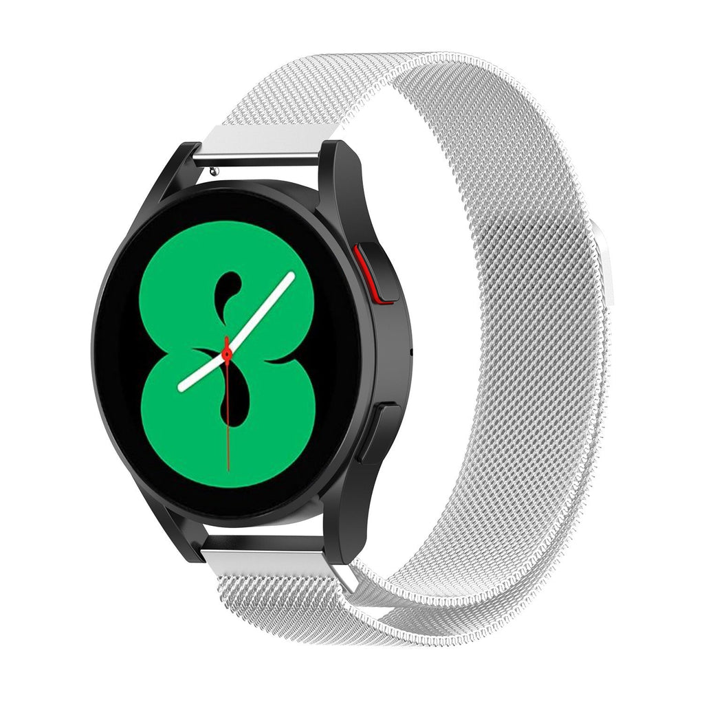 Samsung Galaxy Watch 4 40mm Prateado Bracelete Milanesa