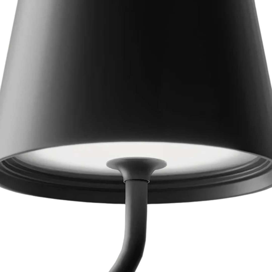 Minimalistische LED-Ringrahmen-Pendelleuchte mit konisch zulaufendem Schirm | Ormexis