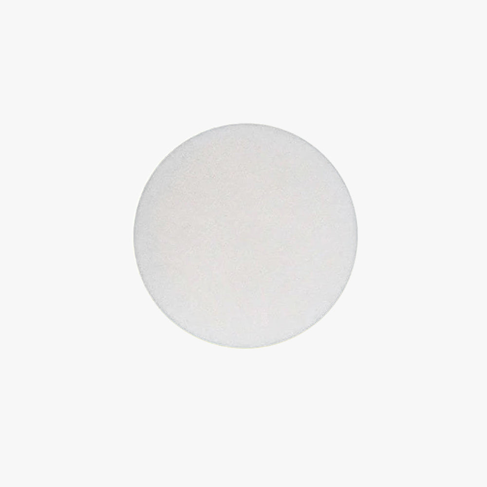 Aplique LED minimalista redondo y cuadrado para exterior, en blanco y negro | Ormexis