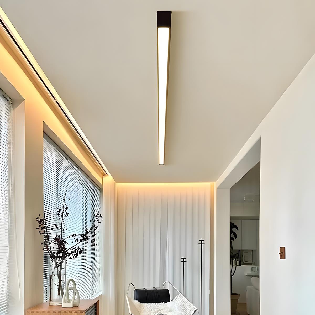 Minimalist Linear Ceiling Light | Ormexis