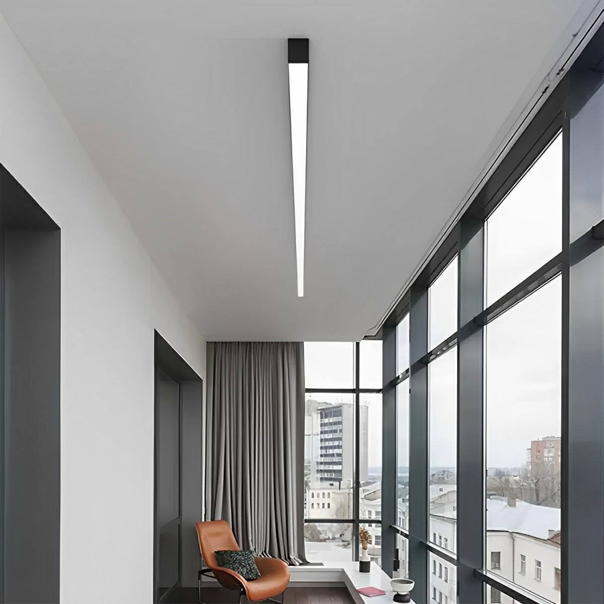 Minimalist Linear Ceiling Light | Ormexis