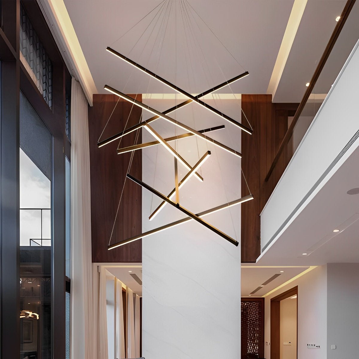 Cross Line-loftslampe | Ormexis