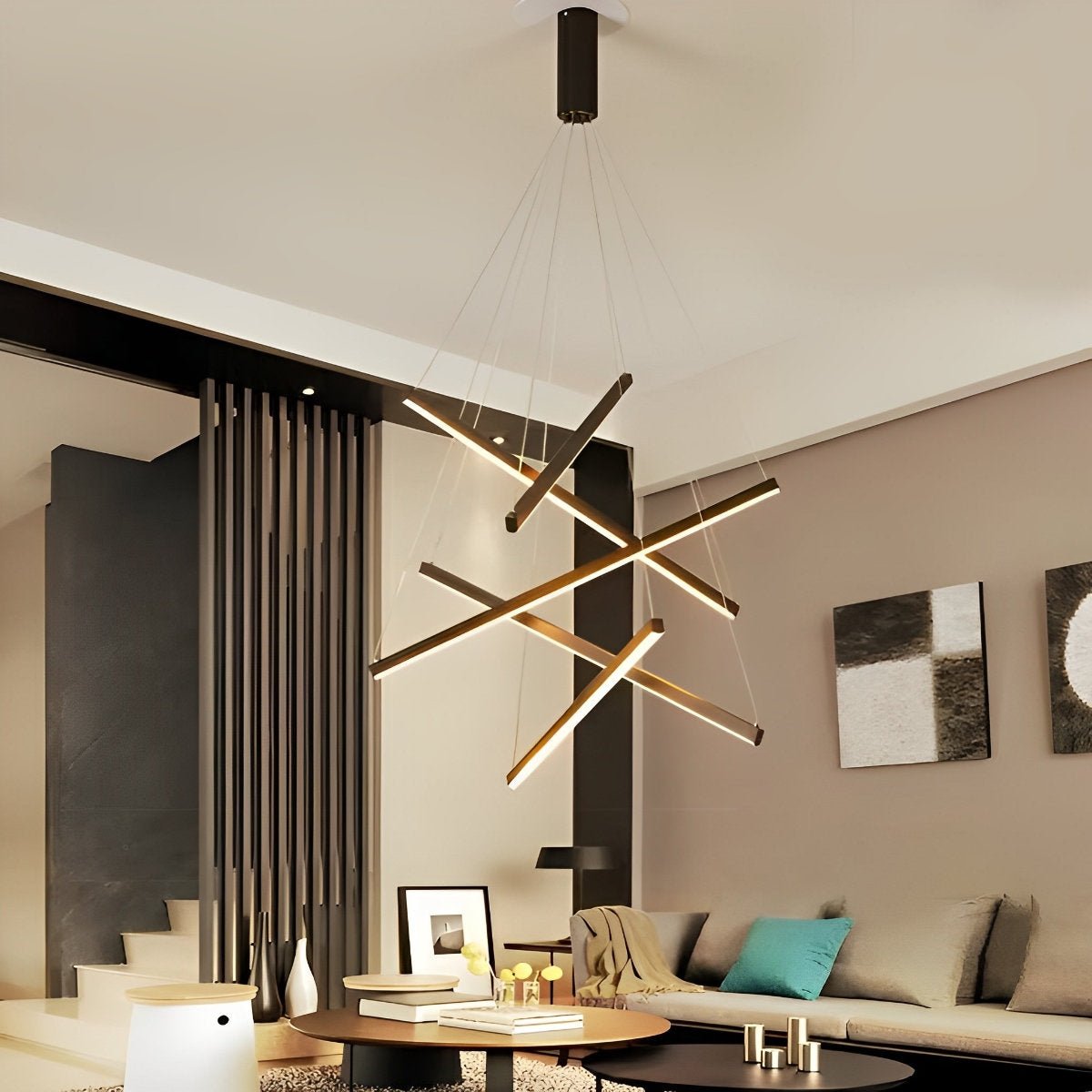 Cross Line-loftslampe | Ormexis