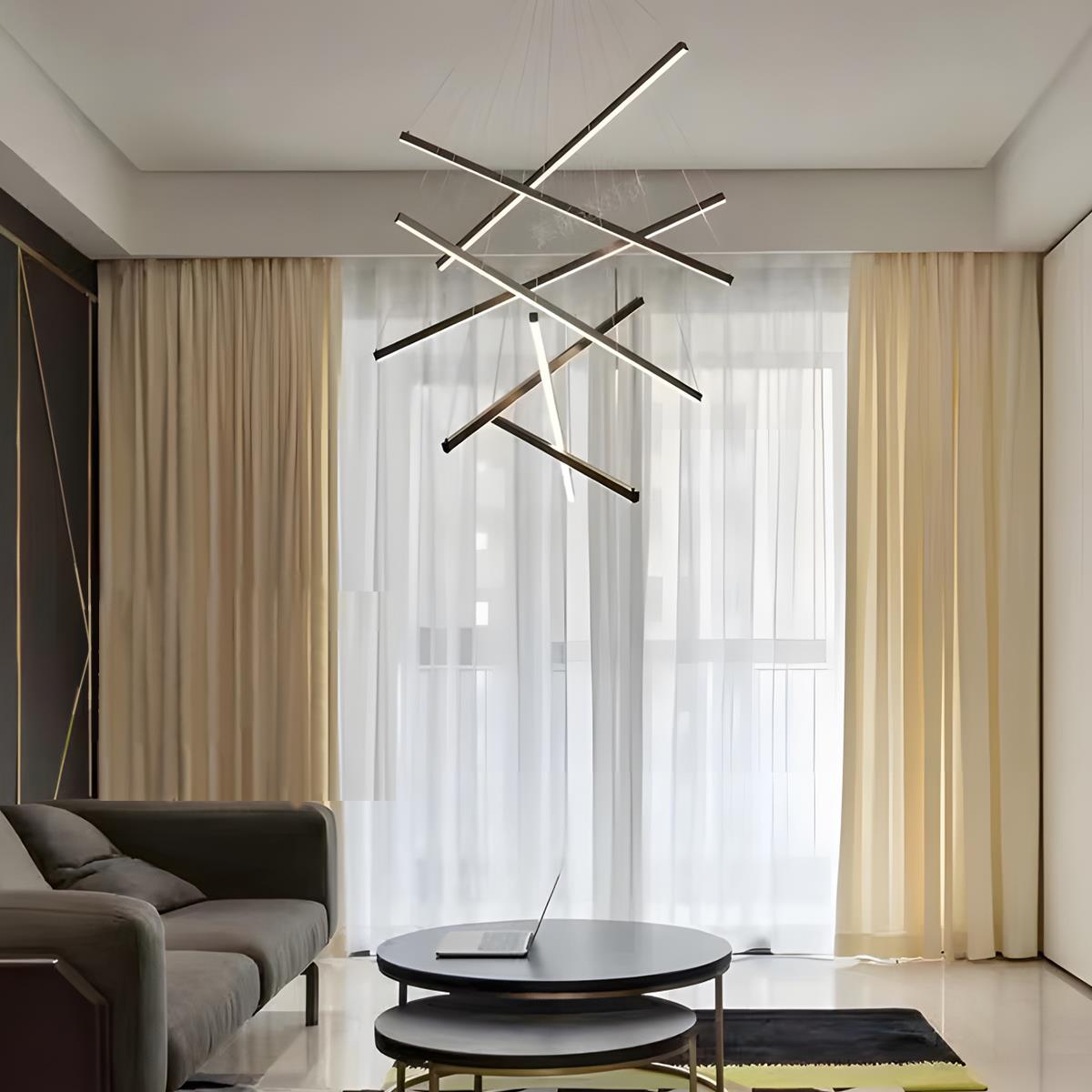 Cross Line-loftslampe | Ormexis