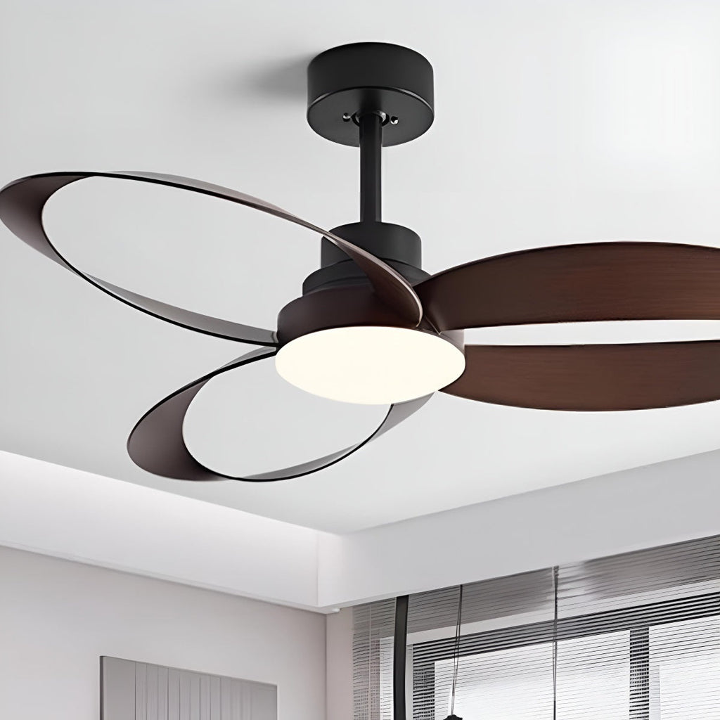 Petal Loop Ceiling Fan Light | Ormexis