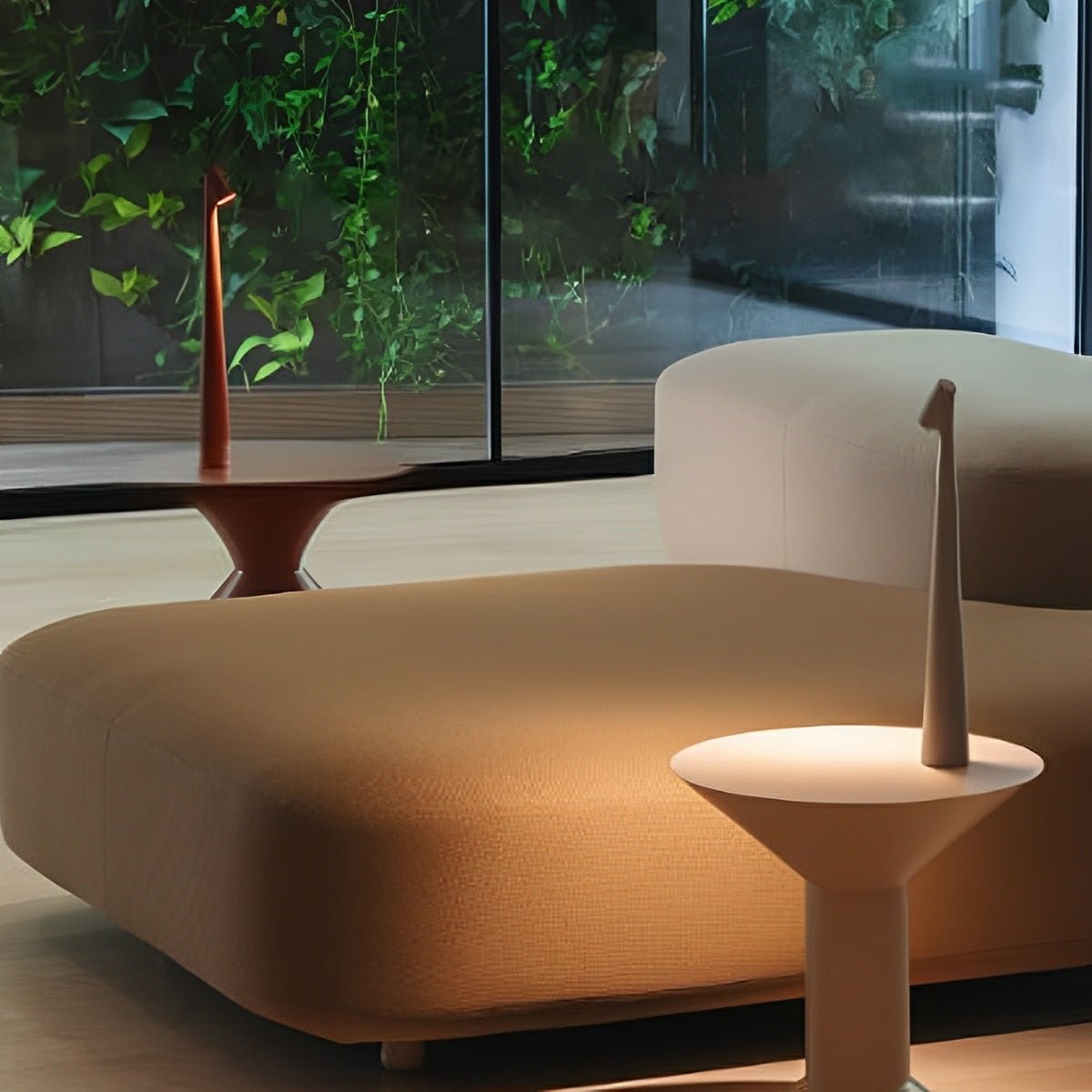 Angled Stem Taper Table Lamp | Ormexis