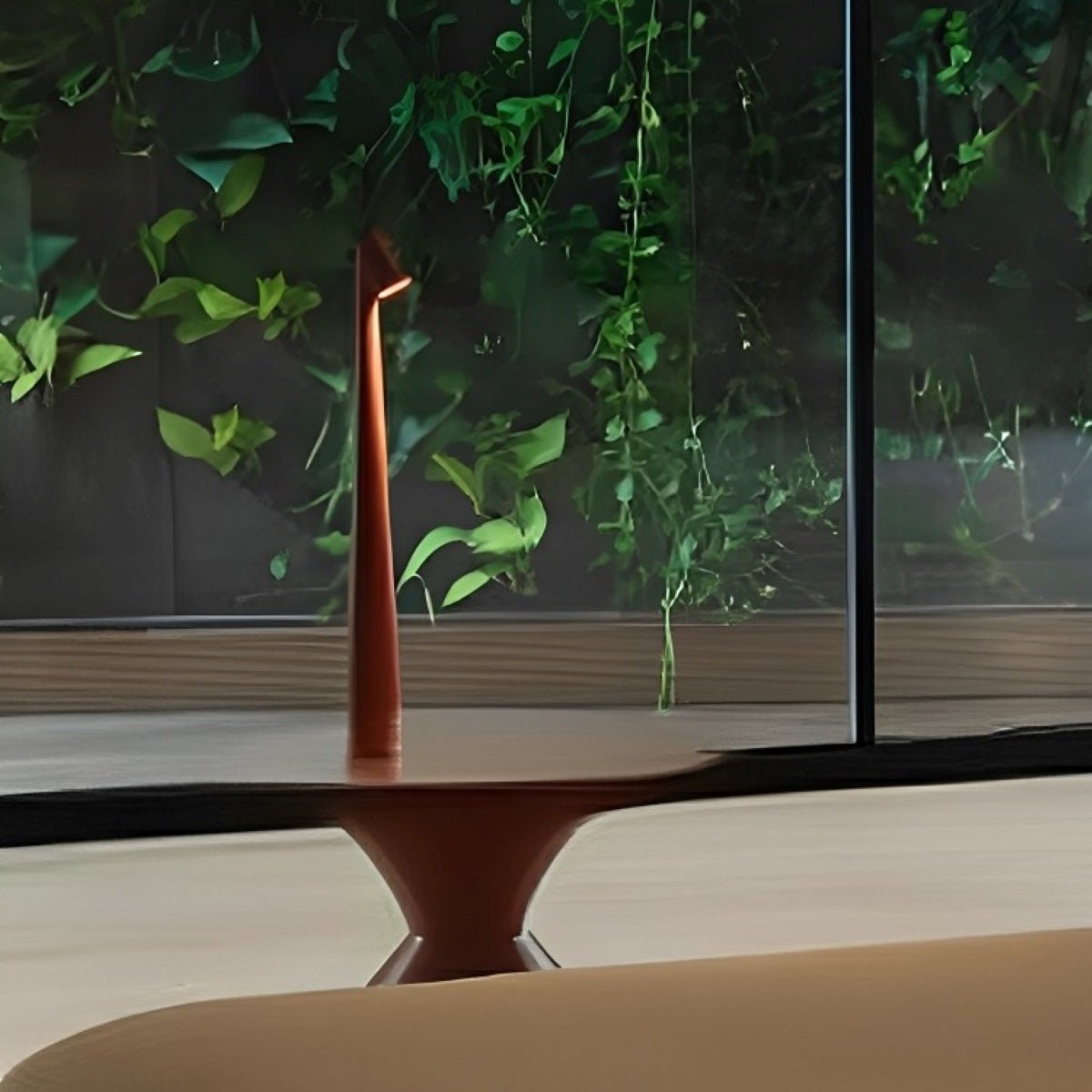 Angled Stem Taper Table Lamp | Ormexis
