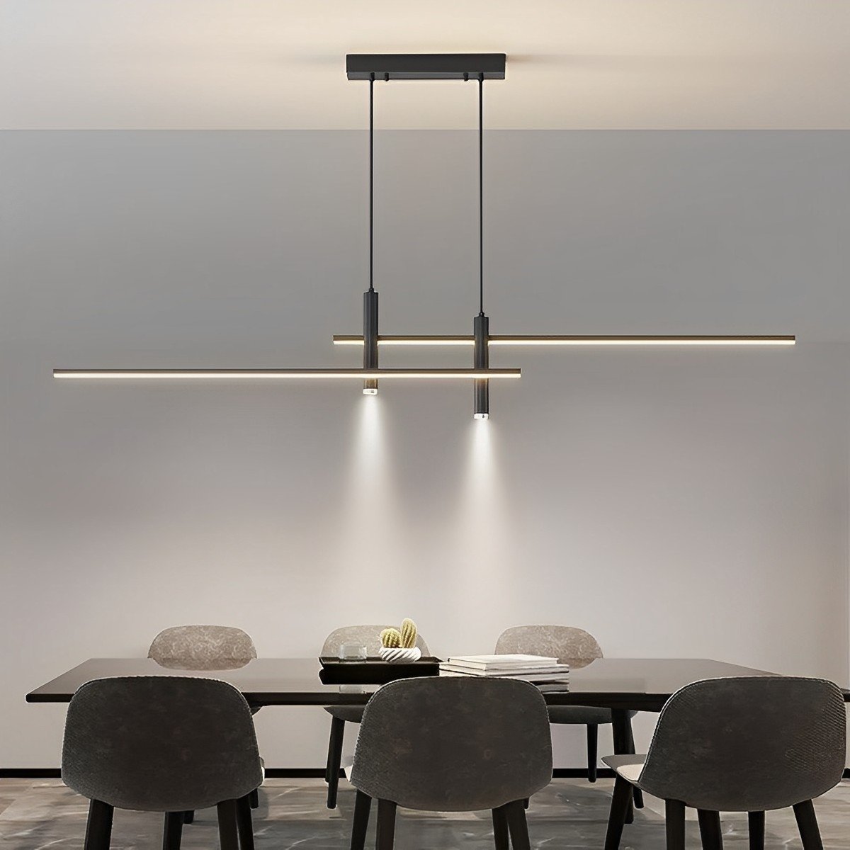 Slim Linear Pendant Lamp | Ormexis