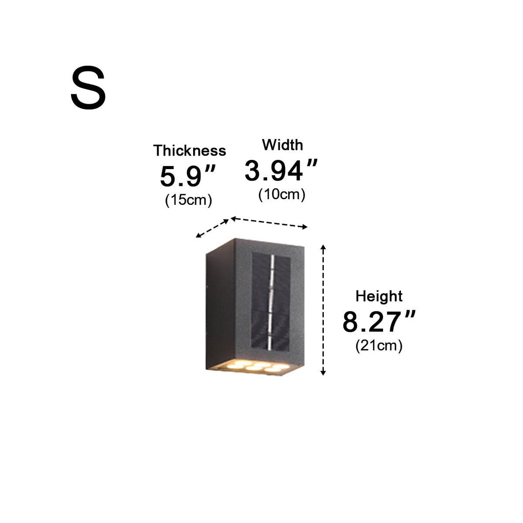Up Down Solar Wall Light | Ormexis