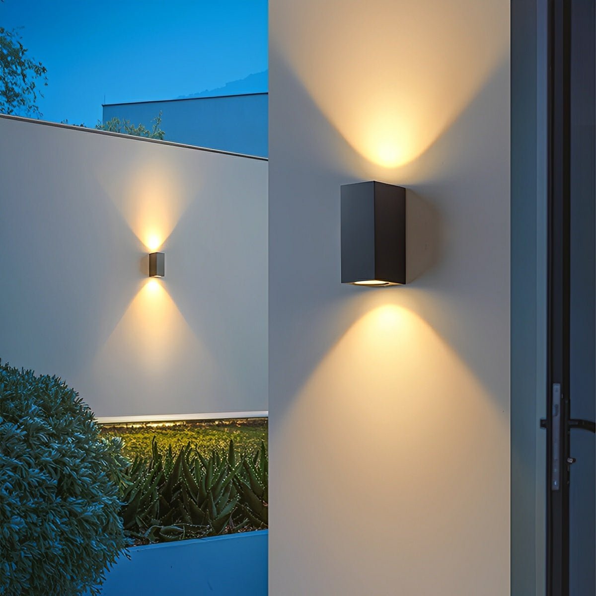 Applique murale rectangulaire minimaliste à faisceau lumineux | Ormexis