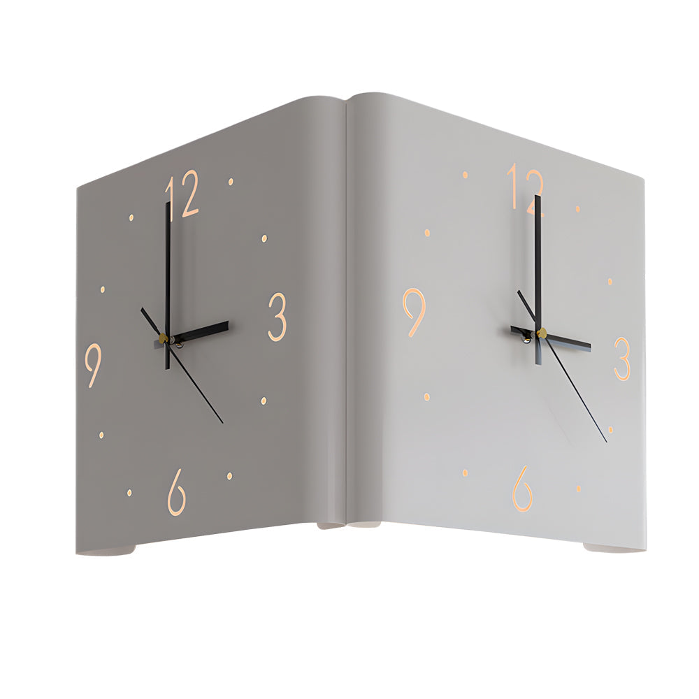 Minimalist Backlit Clock Fixture | Ormexis