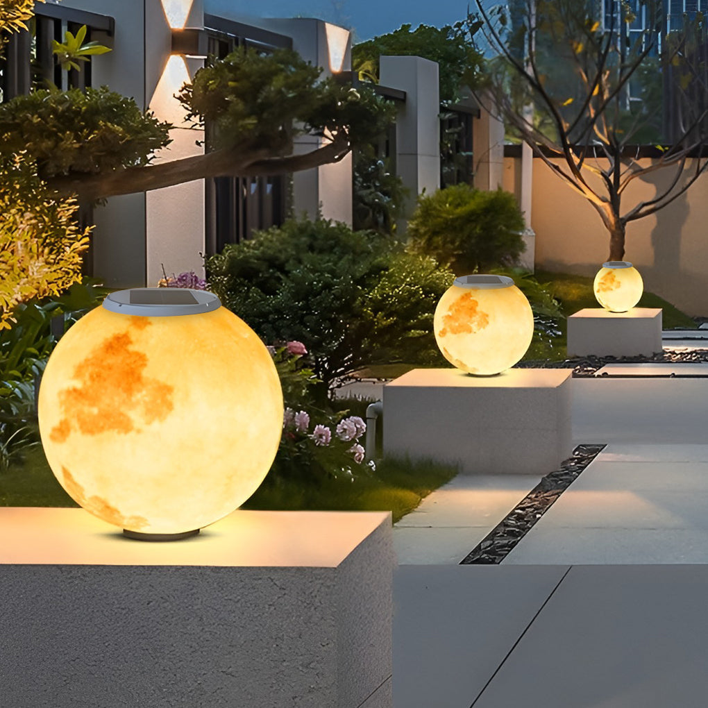 Lampe de poteau globe lunaire Artemis | Ormexis