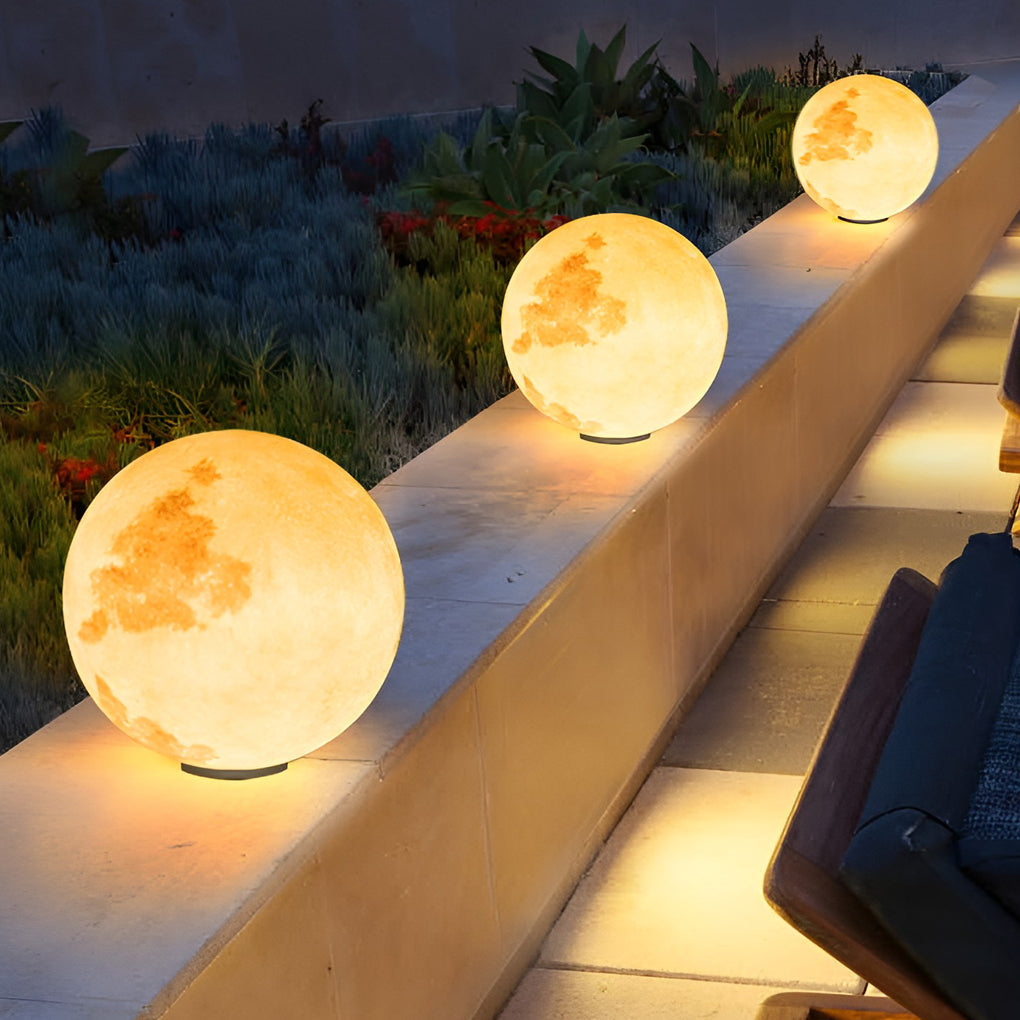 Lampe de poteau globe lunaire Artemis | Ormexis