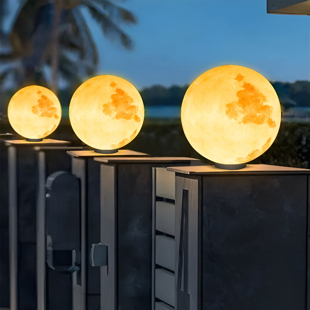 Lampe de poteau globe lunaire Artemis | Ormexis