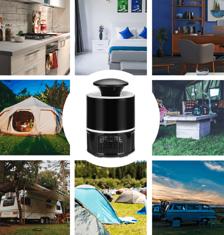 LumaSafe Quiet UV Mosquito Trap for Non-Toxic Protection