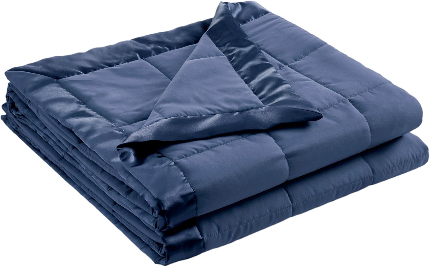 Coperta leggera morbida della collezione Windom con bordo in raso