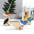 Nordic Wooden Animal Table Lamp USB Powered Warm White LED | Ormexis