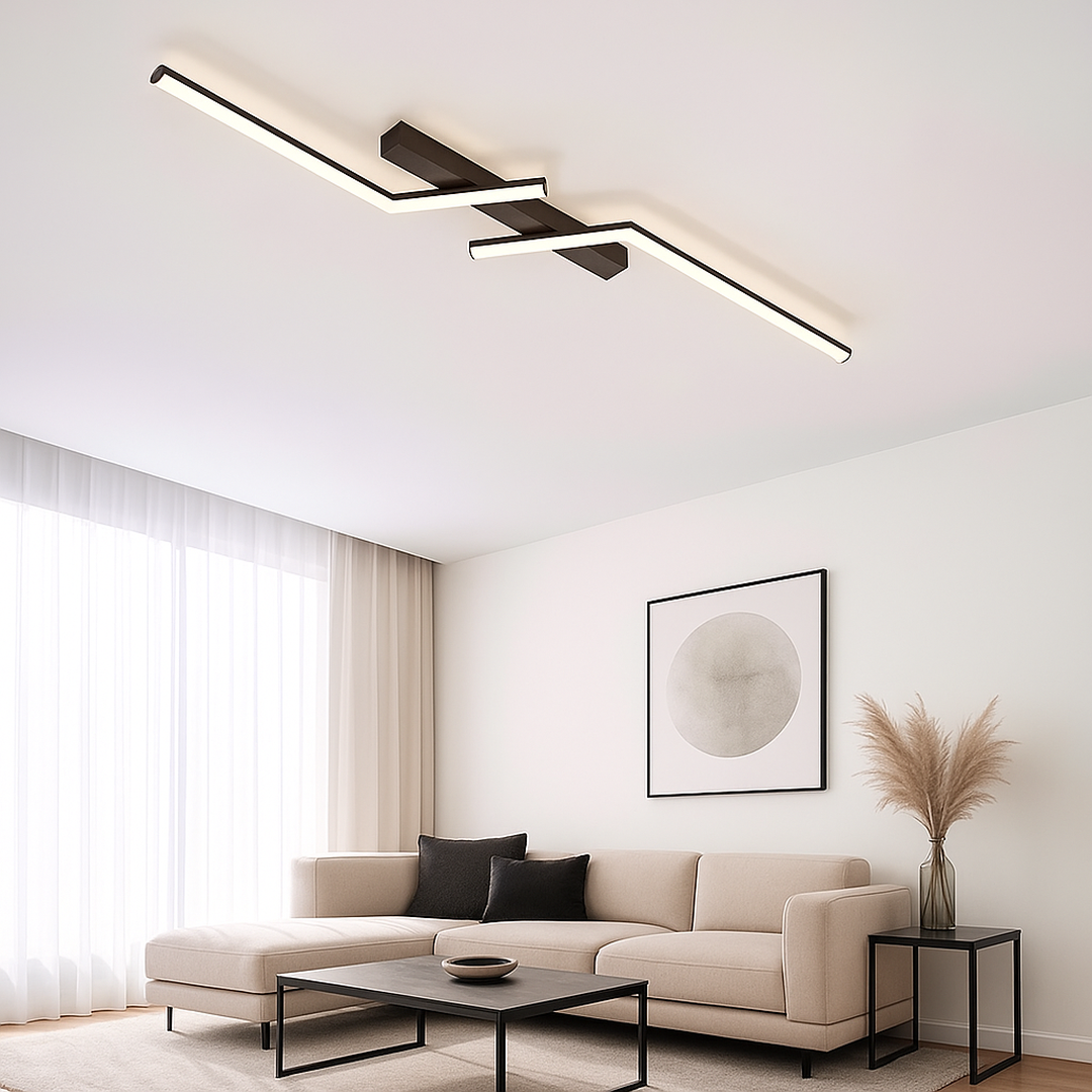 LED Linear Ceiling Lamp Minimalist Design | Ormexis